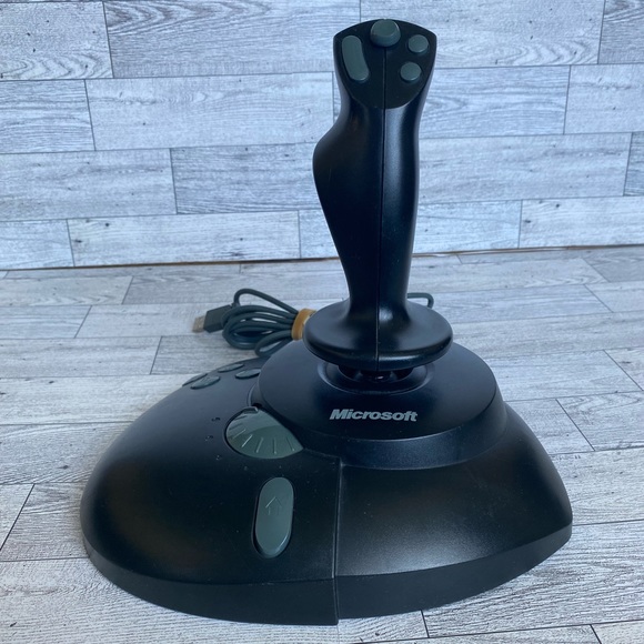 Microsoft Flight Simulator Gaming Joystick Sidewinder Precision Pro PC X03-57540 - Picture 1 of 5